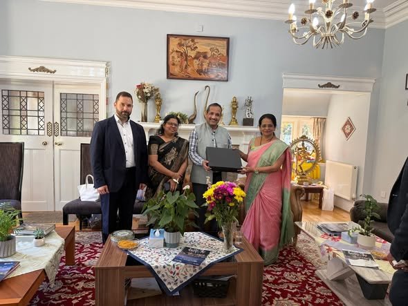 Luncheon with the academics from India and UK at Consul General's residence - 02nd July, 2026